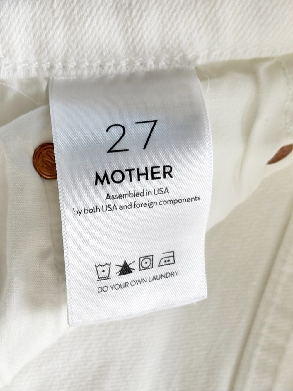 Mother The Weekender Fray in Fairest Of Them All wash | size 27 - Picture 14 of 16